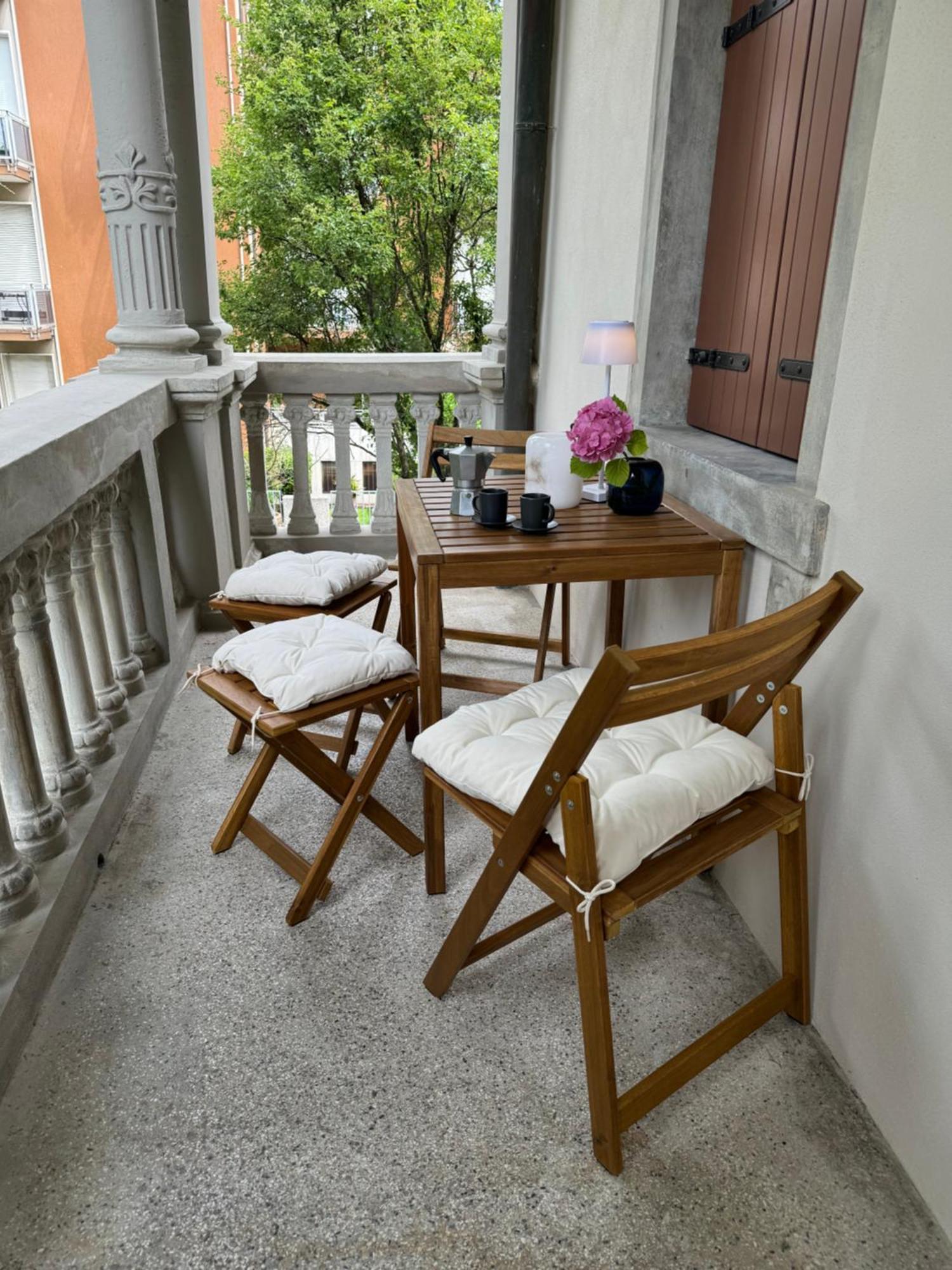 Appartamento Villa Trento ヴェネツィア・リド島 エクステリア 写真
